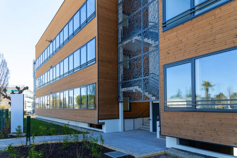 GSE hands over “WOOD OFFICE”, the first BEPOS-certified wood-frame building in Greater Bordeaux