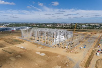 GSE construit le nouveau centre logistique ultra moderne de SCADIF en Seine-et-Marne (77)