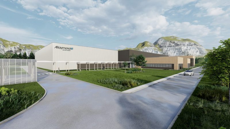 ARaymondLife lance la construction de son nouveau site de production avec GSE