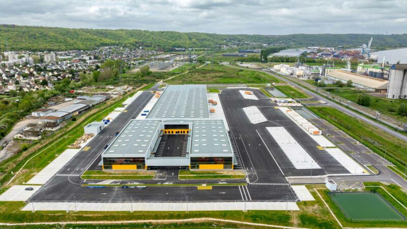 P3 France, GSE et La Poste Immobilier livrent une plateforme colis de 19 000 m² à Rouen