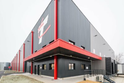 Les Transports Thevenet ont inauguré leur nouveau bâtiment de stockage réalisé par GSE